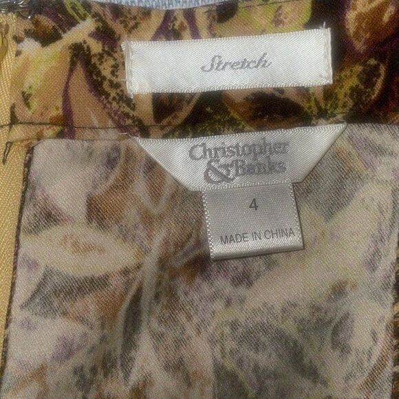 Christopher & Banks Floral Skirt - Picture 7 of 9